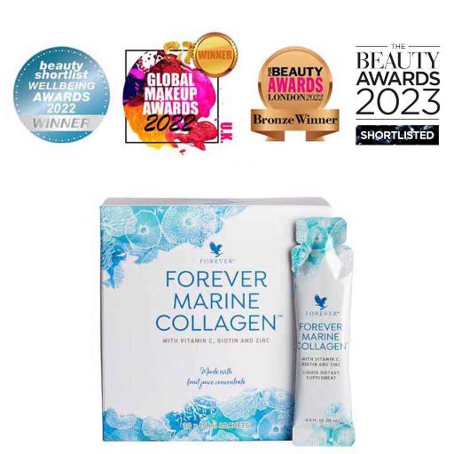 Forever Marine Collagen packaging